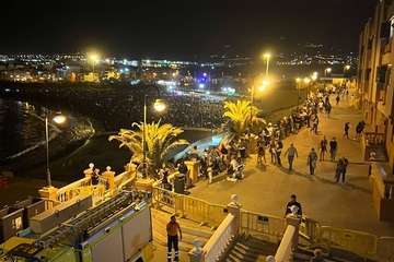 Espectáculo pirotécnico de Melenara 2022/Francisco Javier Santana, TA, Jesús Ruiz y Antonio Alí.